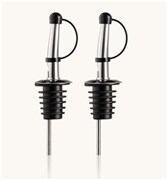 Vacu Vin Bottle Pourers with Cap- Set of 2